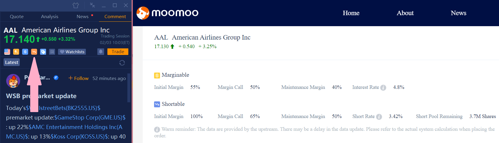 Moomoo vs JP Morgan