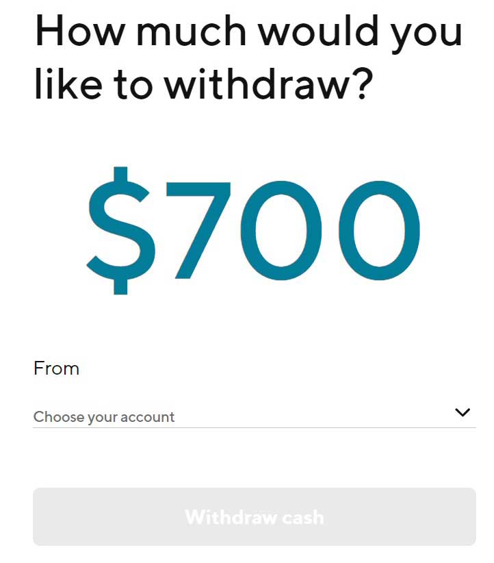 Withdraw cash From SoFi